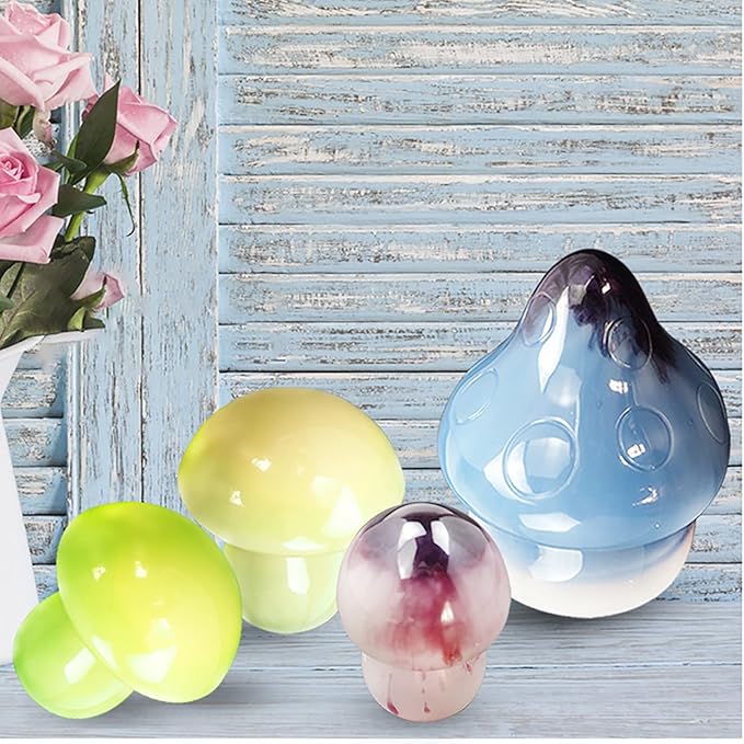6 Pack Mushroom Soap & Candle Mold - Image 4