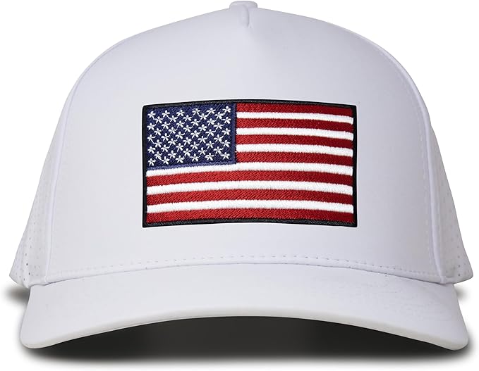 Performance Golf Hat – Adjustable Snapback Trucker Baseball Cap for Men & Women - Jetset Series