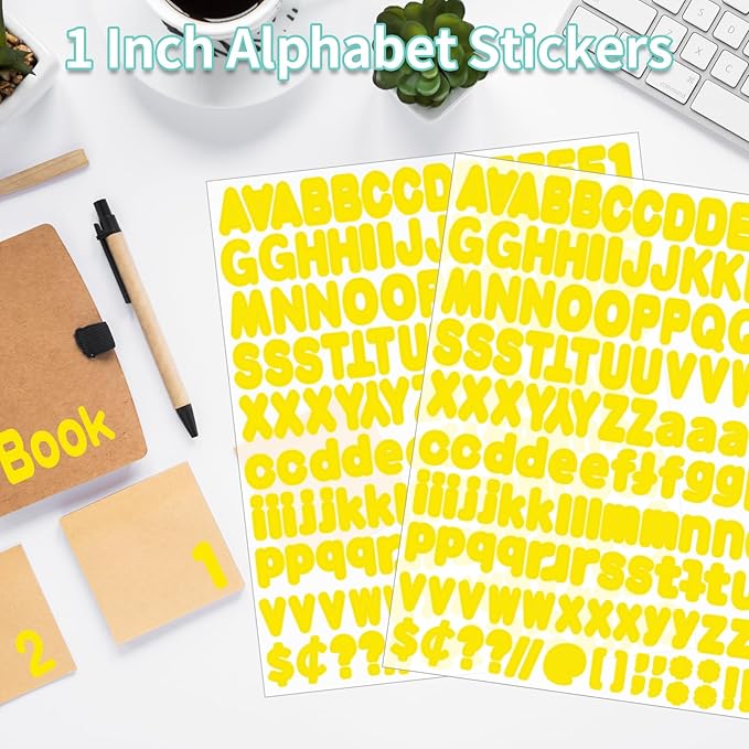 Alphabet Stickers, Self-Adhesive Vinyl - Image 4