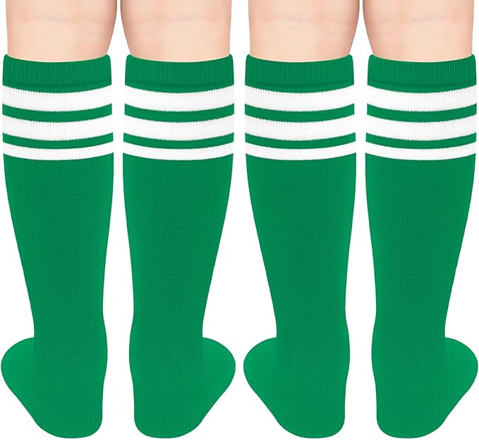 Olreco Toddler Soccer Socks Kids Baseball Socks Youth Softball Sock for Girls Boys Football Sock Boys Athletic Accessories