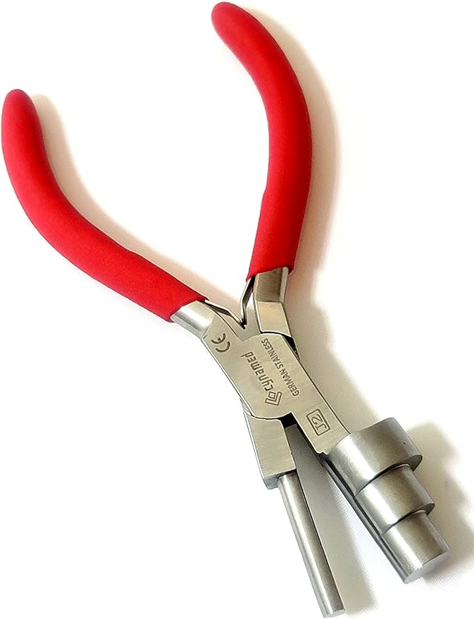 German Heavy Duty Bail Making Pliers -BIG WRAPPER LOOPING, WIRE WORKING - Image 3