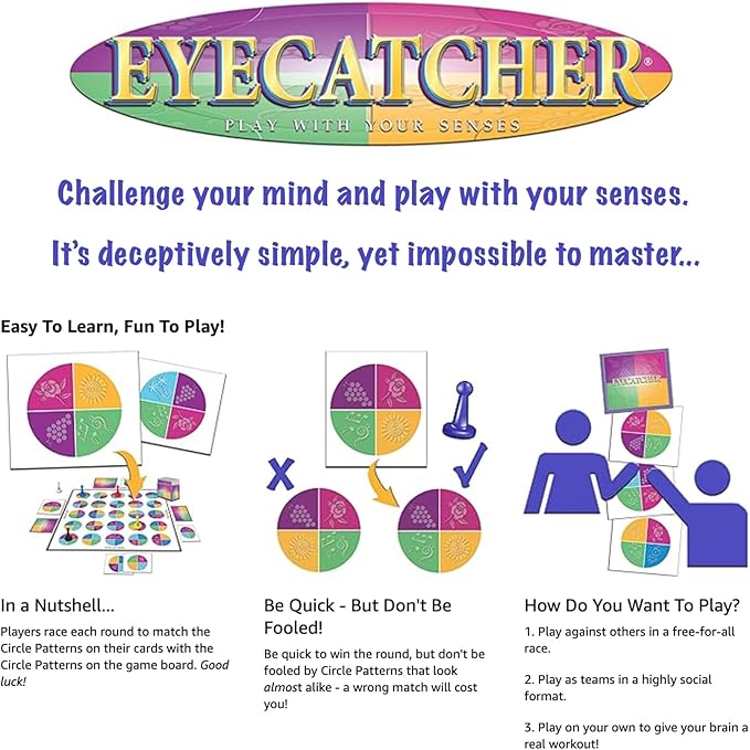 Eyecatcher — Fast-Paced Game Where Players Race to Match Tricky Card Patterns - Image 3