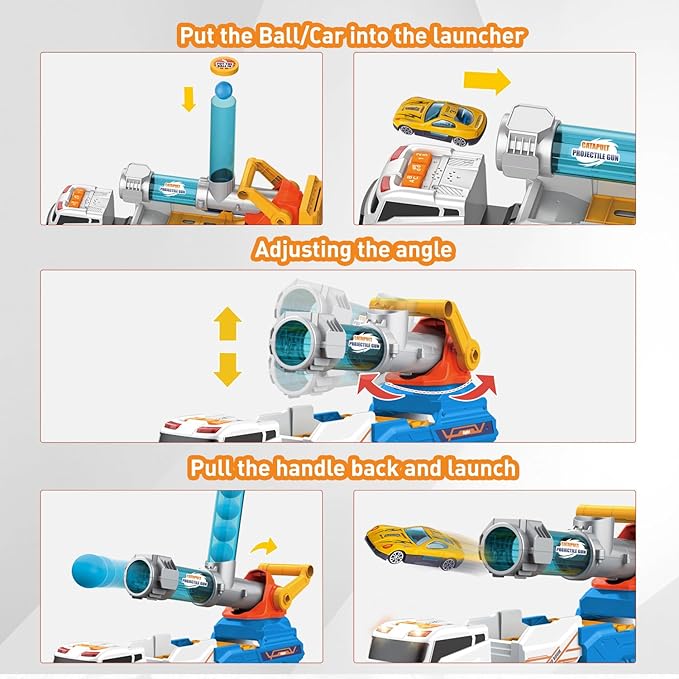 Dwi Dowellin Truck Toys for Kids, - Image 7