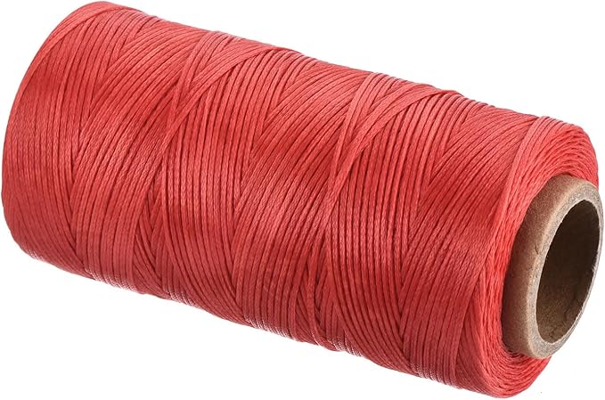 MECCANIXITY Waxed Thread, 197 Yard 1mm 210D Flat Wax Thread Polyester Waxed by MECCANIXITY