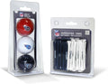 Team Golf NFL Kansas City Chiefs 3 Golf Balls and 50 Golf Tees Logo Imprinted Golf Balls (3 Count) & 2-3/4" Regulation Golf Tees (50 Count), Multi Colored
