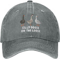 Funny Goose Hat Silly Goose On The Loose Hat Men Baseball Hats Funny Cap