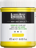 Liquitex Professional Heavy Body Acrylic Paint, 16-oz Pot, Cadmium Free Yellow by Liquitex