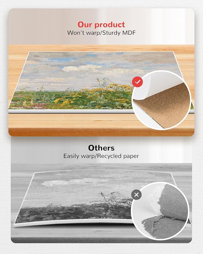 Canvas Boards for Painting 72 Pack, 9x12 Inch Painting Canvas Panels, 100% - Image 7