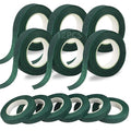 12 Roll Floral Tape 1/2inch Flower Tape Dark Green, Floral Tapes by DSUWAZU