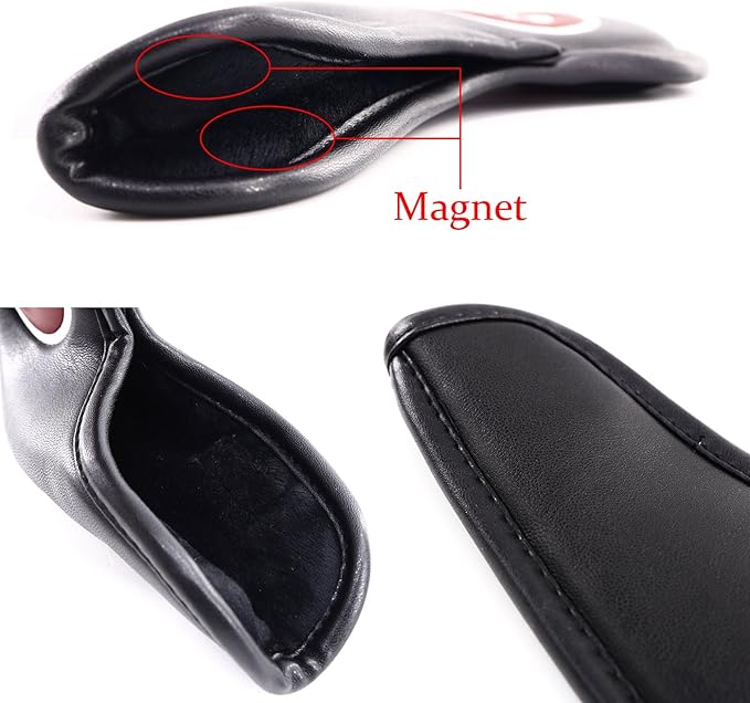 Craftsman Golf Magnetic Iron Headcovers Protective Cover with Large No. Available for Customize Name