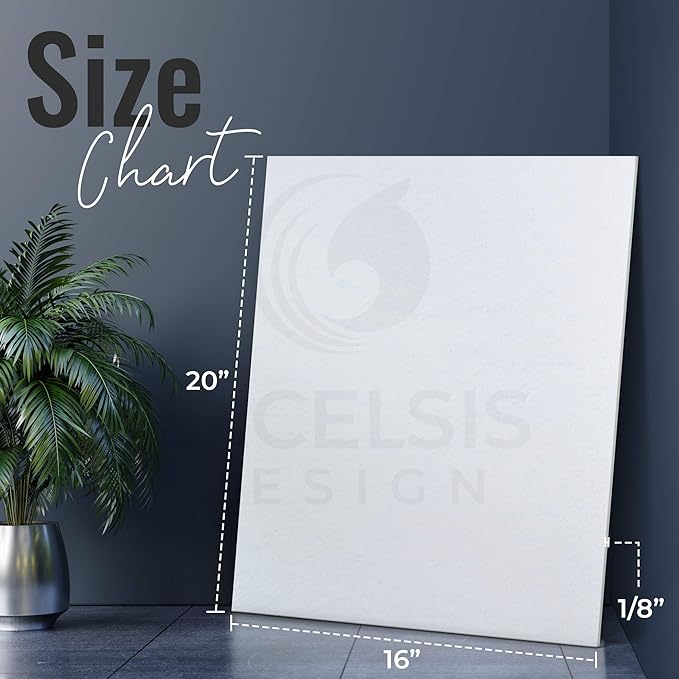 15 Pack Foam Board | White Foam Board 1/8 Inch Thick White Core Mat | Backing - Image 2
