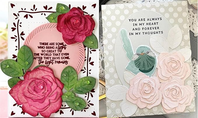 Cutting Dies Metal Stencils Scrapbooking Tools Flowers Lace Frame DIY Embossing - Image 4