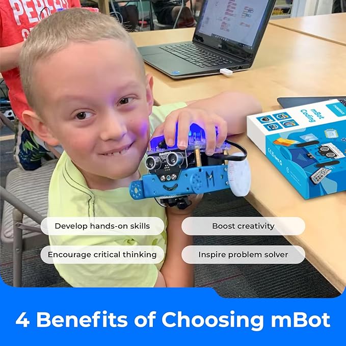 Makeblock mBot Robot Kit with Scratch Coding Box, STEM Projects - Image 7