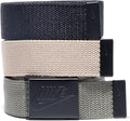 Nike Men's 3 Pack Web Belt