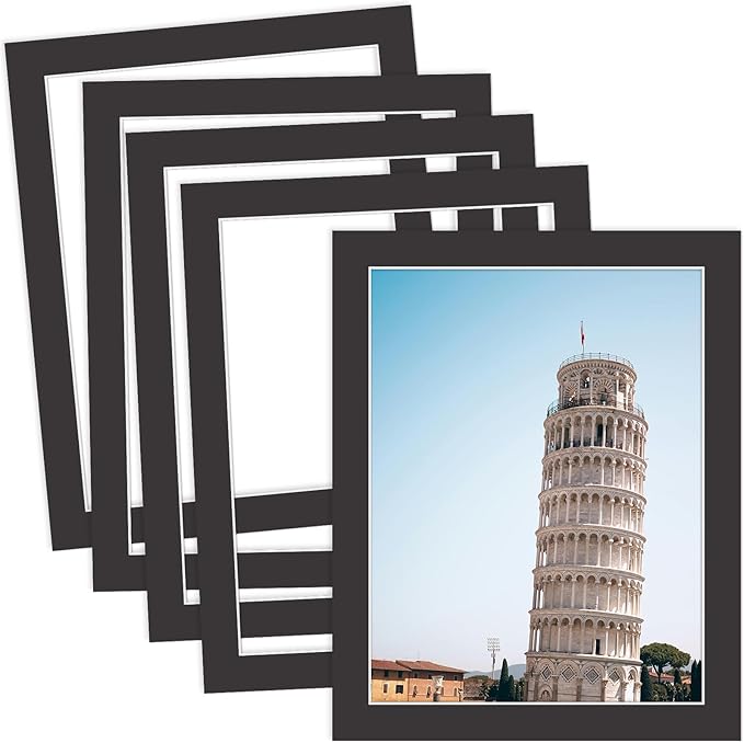 MBC MAT BOARD CENTER, 5 Pack 8x10 by MatBoardCenter