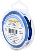 Artistic Wire, 18 Gauge Silver Plated Tarnish Resistant Colored Copper Craft by ArtisticWire