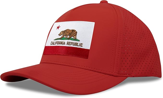 Performance Golf Hat – Adjustable Snapback Trucker Baseball Cap for Men & Women - Jetset Series