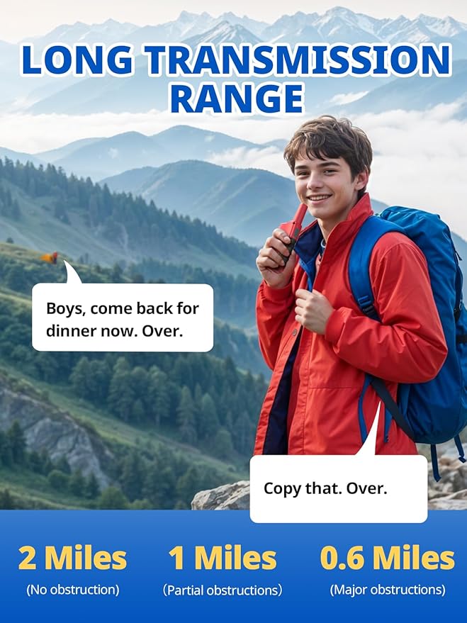 Walkie Talkies for Kids Rechargeable, Toys for Boys and Girls Ages 3-12 - Image 3