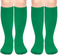 Sarfel Kids Soccer Socks Toddler Soccer Socks Girls Boys Soccer Socks Kids Tube Socks with Stripes Toddler Knee High Socks