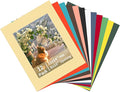 ZBEIVAN 12 Packs Mixed Colors 11x14 Picture Frame Mats by ZBEIVAN