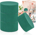 4Pcs Floral Foam Round SUPKING 3.2" Small Green Wet Dry Flower Foam Blocks by SupKing