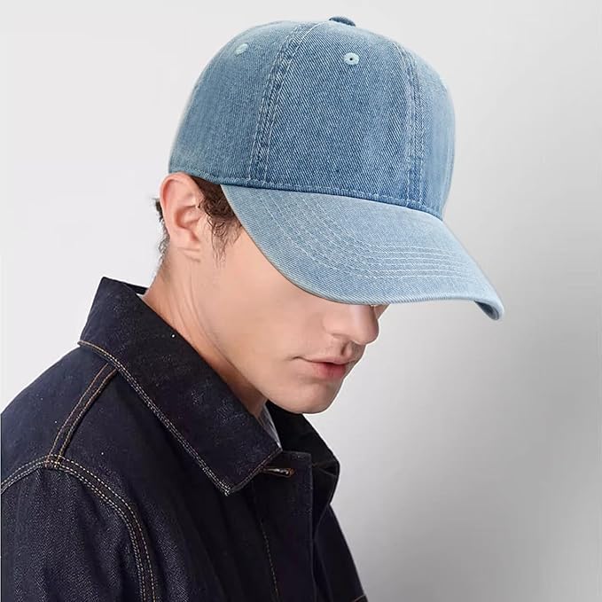 Baseball Cap for Women Men Classic Strapback Hats Adjustable Sun Hat