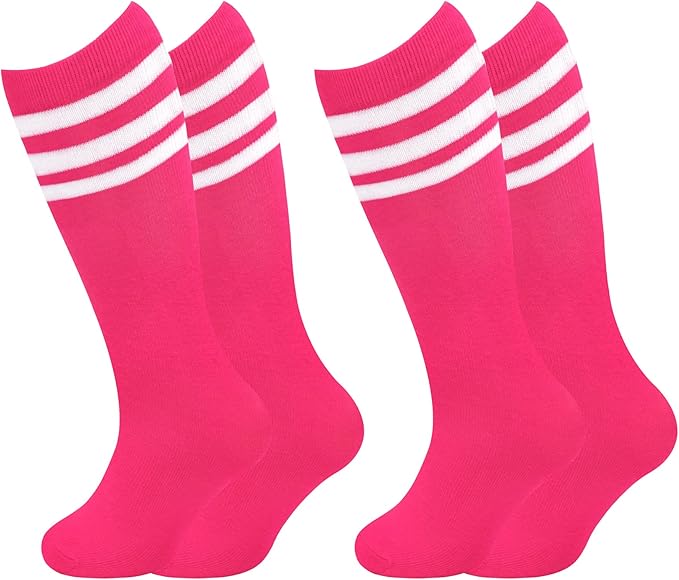 Olreco Toddler Soccer Socks Kids Baseball Socks Youth Softball Sock for Girls Boys Football Sock Boys Athletic Accessories
