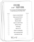 Birthday Party Games, Ever or Never, Fun Birthday Game by sahjzk