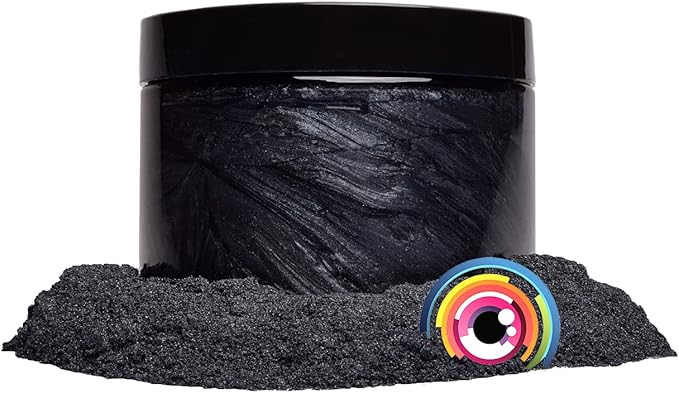 Eye Candy Pigments Premium Black Mica Powder - Image 5