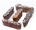 Hashcart | Set of 5 | Finger Shapes Wooden Printing Stamps by Hashcart