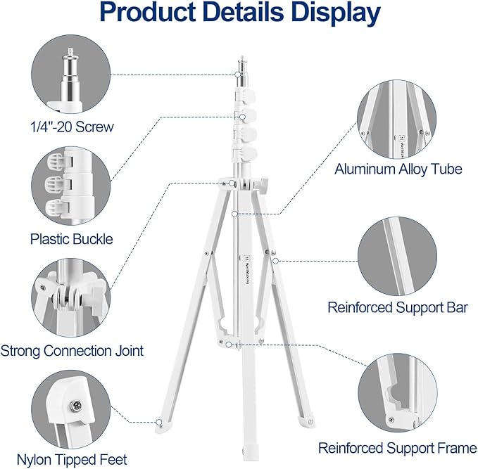 WELLMAKING 32'' Photography Reflector Dual Handle Collapsible 5-in-1 - Image 6