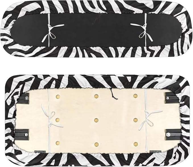 Yewatlles Golf Cart Seat Cover, Golf Cart Seat Towel Blanket Suitable for All 2-Seater Carts, Golf Cart Seat Towel Golf Cart Seat The Seat Clean Zebra Skin