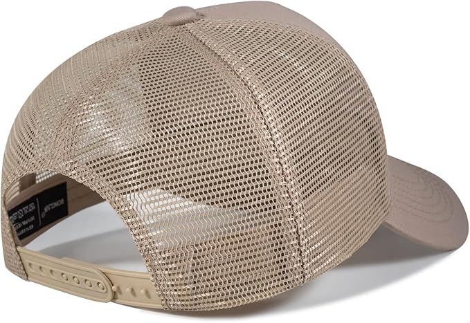 American Flag Trucker Hat - Snapback Hat, Baseball Cap for Men Women - Breathable Mesh Side, Adjustable Fit - for Casual Wear