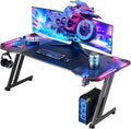 HLDIRECT 63 Inch Gaming Desk by HLDIRECT