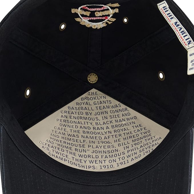 Blue Marlin Dad Hat, Adult Cotton Baseball Cap with Curved Brim, One Size.