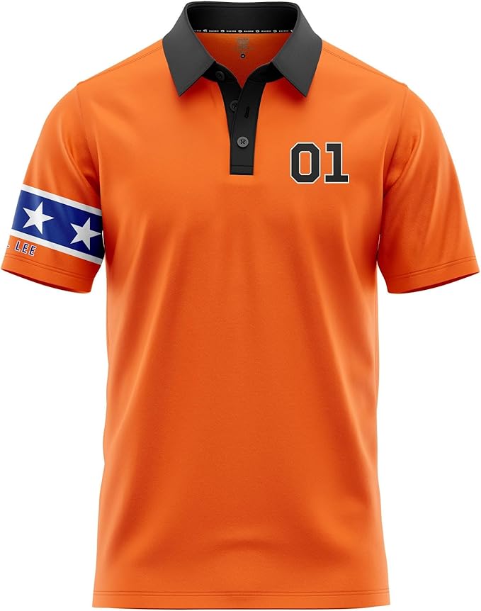 Funny Parody Golf Polo Shirt – Fun Movie Performance Quick Dry UPF Sun Protection Moisture Wicking Casual Wear Shocker Golf