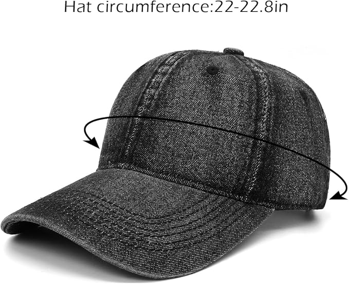 Baseball Cap for Women Men Classic Strapback Hats Adjustable Sun Hat