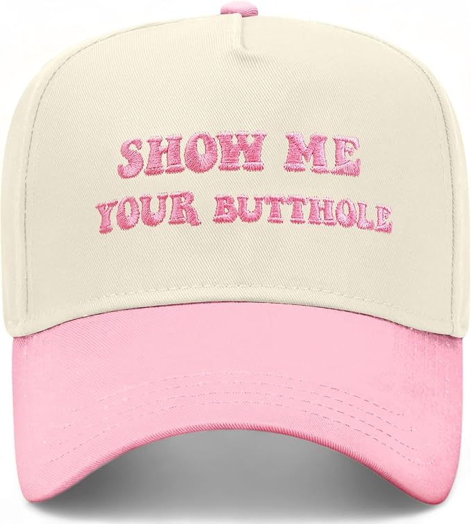 Vintage Canvas Embroidery Funny Hats Put It On My Husband's Tab Hat Adjustable Baseball Cap for Men Women