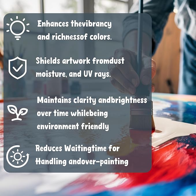 Acrylic Varnish, Professional Matte Varnish - Image 8