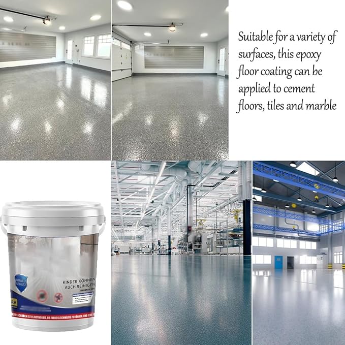 Louis Forest Epoxy Floor Paint, High-Gloss Marble Effect Epoxy Floor Coating - Image 6