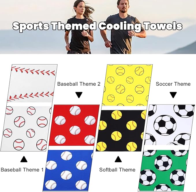 2pcs Softball Cooling Towels for Bogg Bag – 160GSM Breathable Ice Towels, Thickened Chilly Sports Accessories for Beach/Gym/Travel/Workout, Bogg Bag Companion,Sweat-Absorbing/Quick-Drying