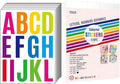 318Pcs 2inch Vinyl Letter & Numbers Stickers, Large Stick on Alphabet by Debinolo