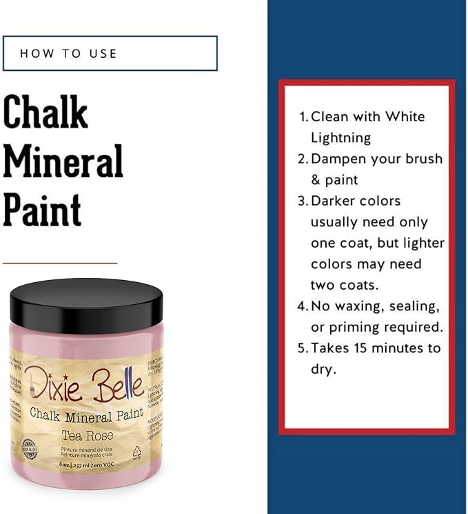 Dixie Belle Paint Company Chalk Finish Furniture Paint - Image 3