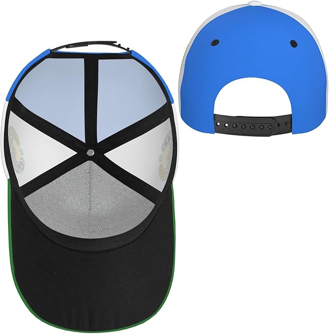 National Flags Baseball Cap for Men Women, Fashion Adjustable Sun Protection Visor Caps Trucker Hat Patriotic Caps