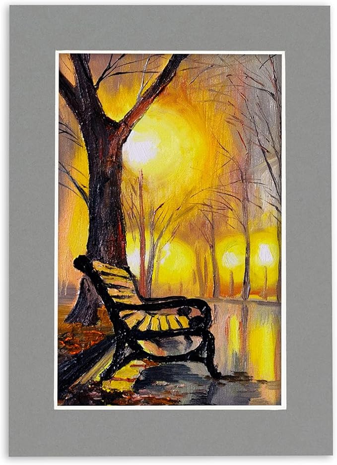 Pack of Ten 8.5x11 Mats Bevel Cut - Image 7