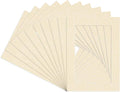 Pack of TEN 8.5x11 Mats Bevel Cut by Poster+Palooza