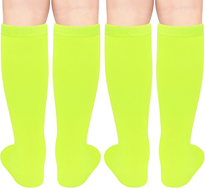 Olreco Toddler Soccer Socks Kids Baseball Socks Youth Softball Sock for Girls Boys Football Sock Boys Athletic Accessories