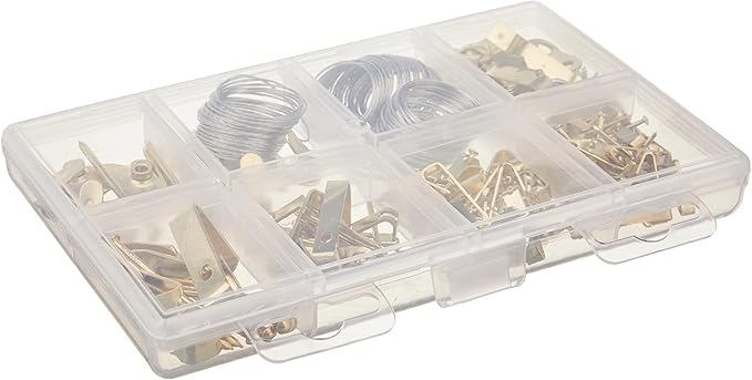 Amazon Basics Picture Hanging Hardware Assortment Kit, 220 Piece Set - Image 4