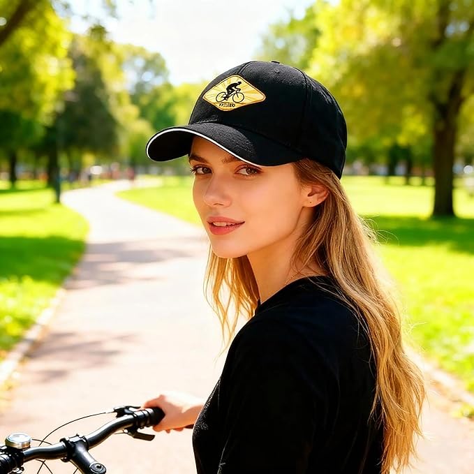 Embroidered Baseball Cap for Men Women, Breathable Cotton Adjustable Hat, Various Patterns for Casual Daily Outfits