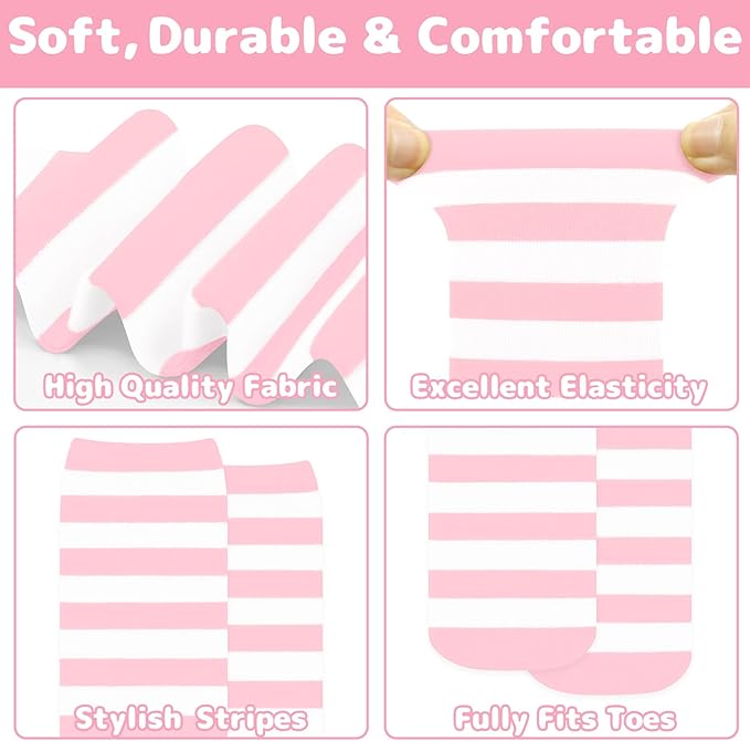 Olreco 1 Pack Toddler Kids Youth Soccer Socks Girls Boys Baseball Socks Youth Knee High Softball Football Accessories Cotton